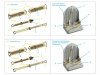 Quinta Studio QR+32043 WWII Imperial Japanese Navy seatbelts (with metal buckles) (All kits) 1/32